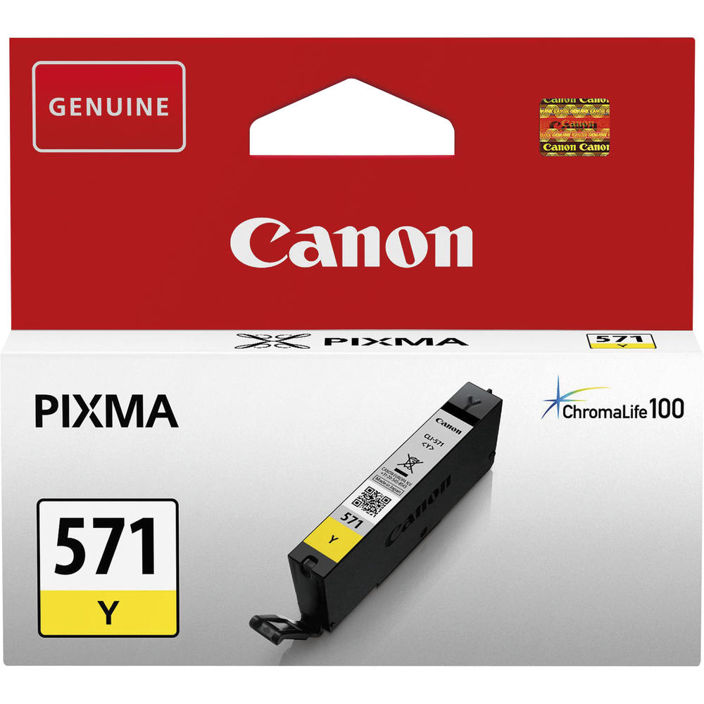 Canon Tintenpatrone 0388C001 CLI-571Y 7ml gelb