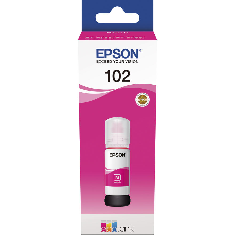 Epson Nachfülltinte C13T03R340 102 70ml magenta