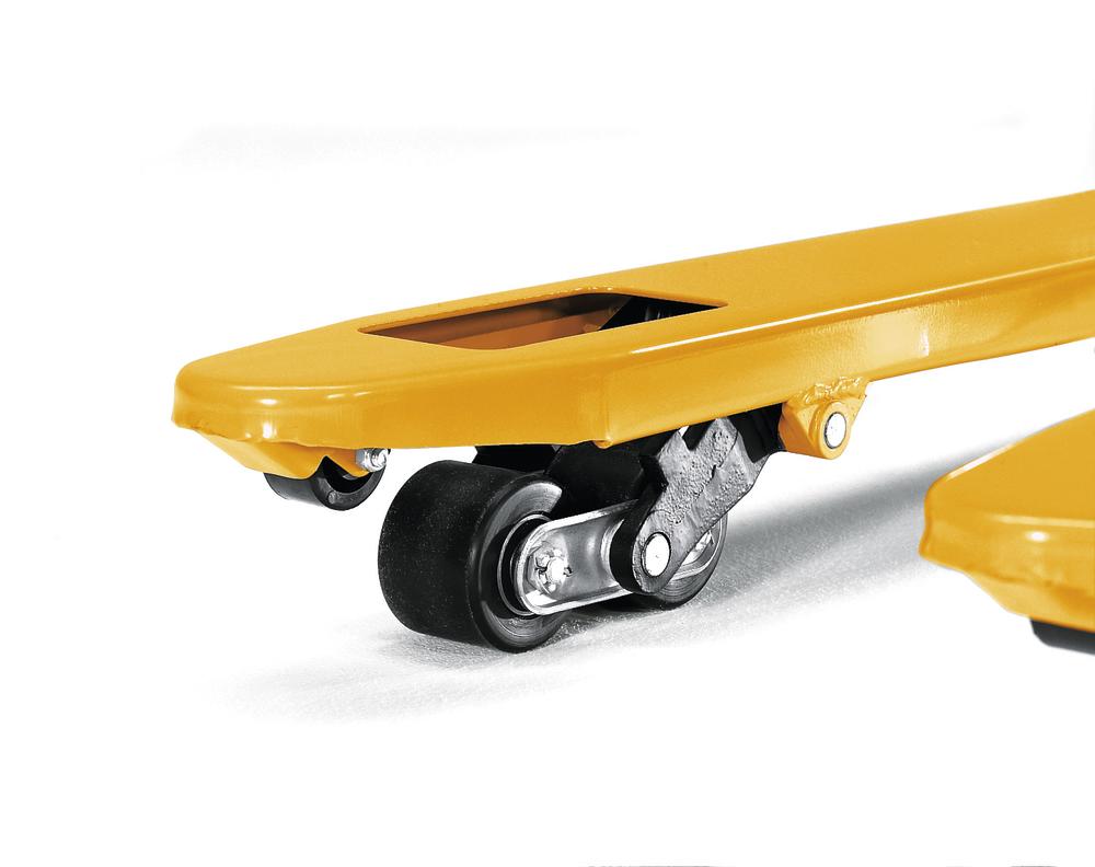 Gabelhubwagen | Tandem | Lenkräder Nylon | 2500