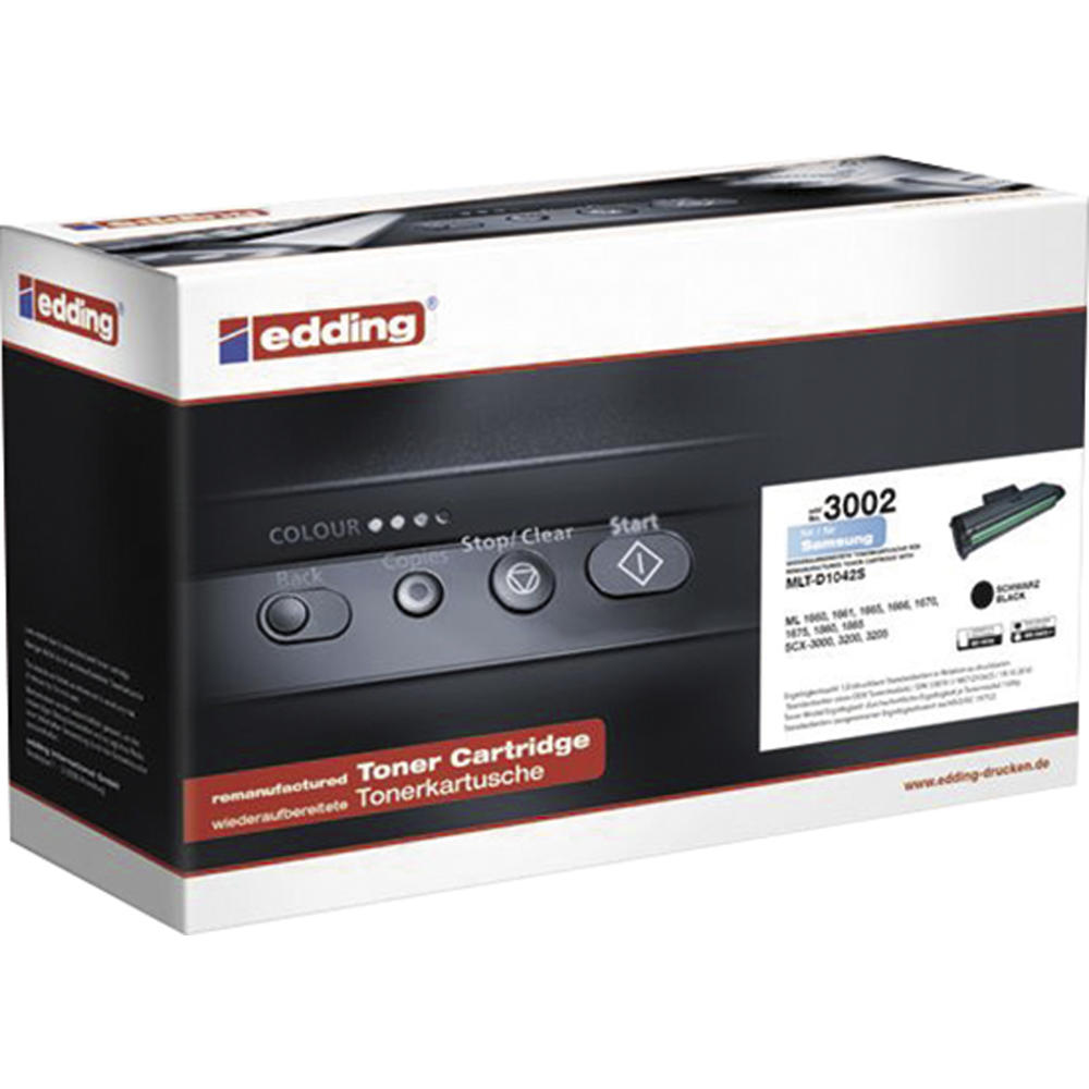 edding Toner 18-3002 wie Samsung MLT-D 1042S/ELS