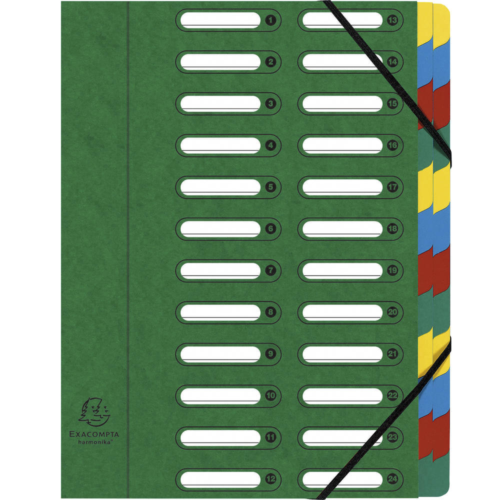 Exacompta Ordnungsmappe Harmonika 55243E DIN A4