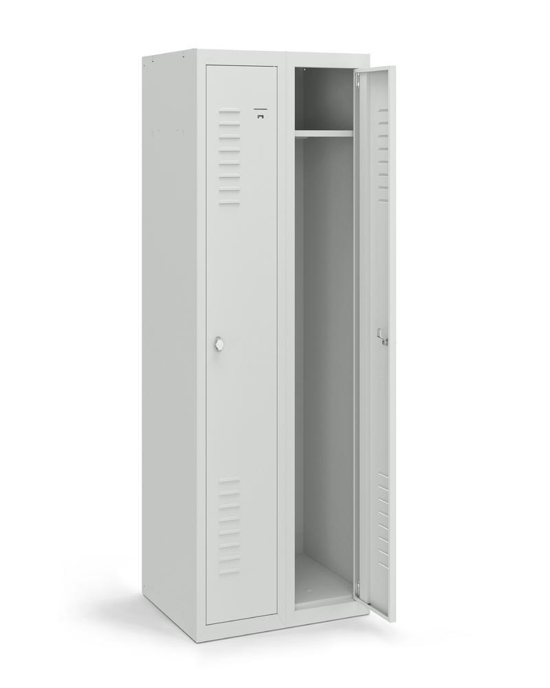 Garderobenspind Economy, 2 Abteile | 300
