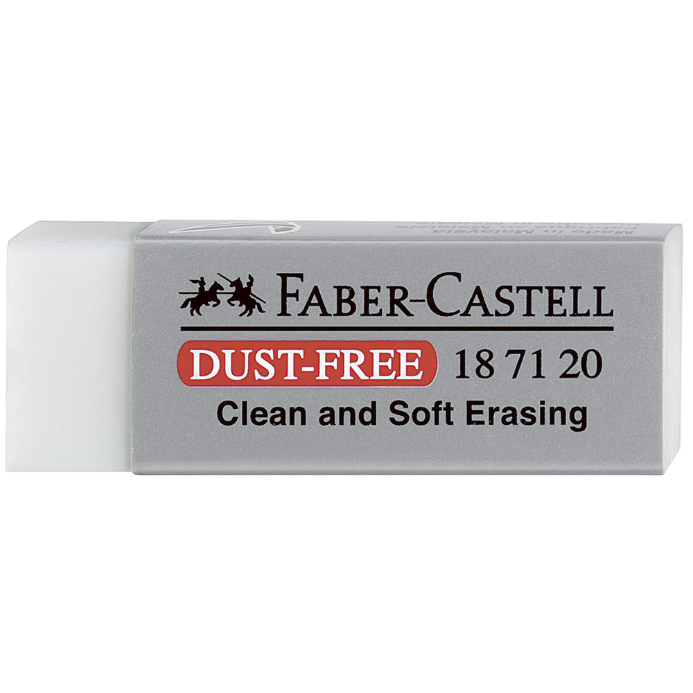Faber-Castell Radierer DUST-FREE 187120 22x12x62mm