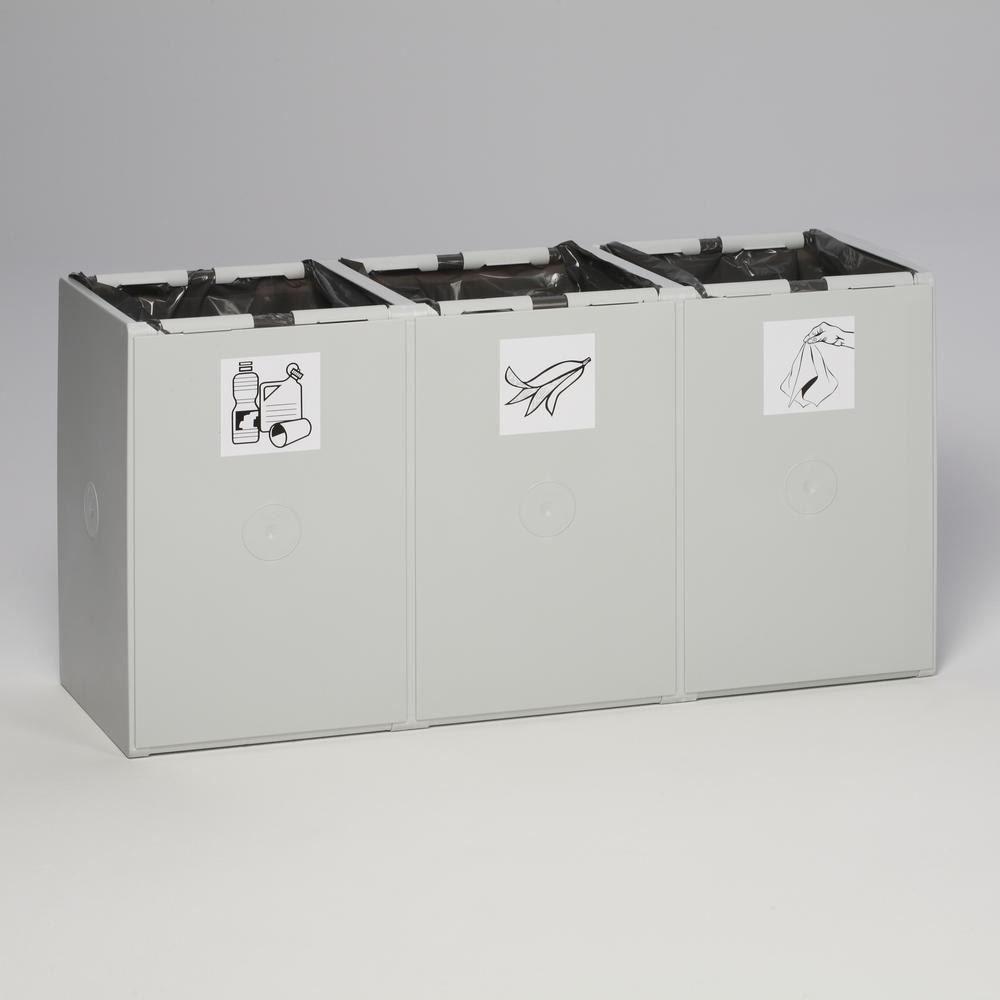 Wertstoff-Sammelsystem T6000 | 3 x 60 Liter Volumen