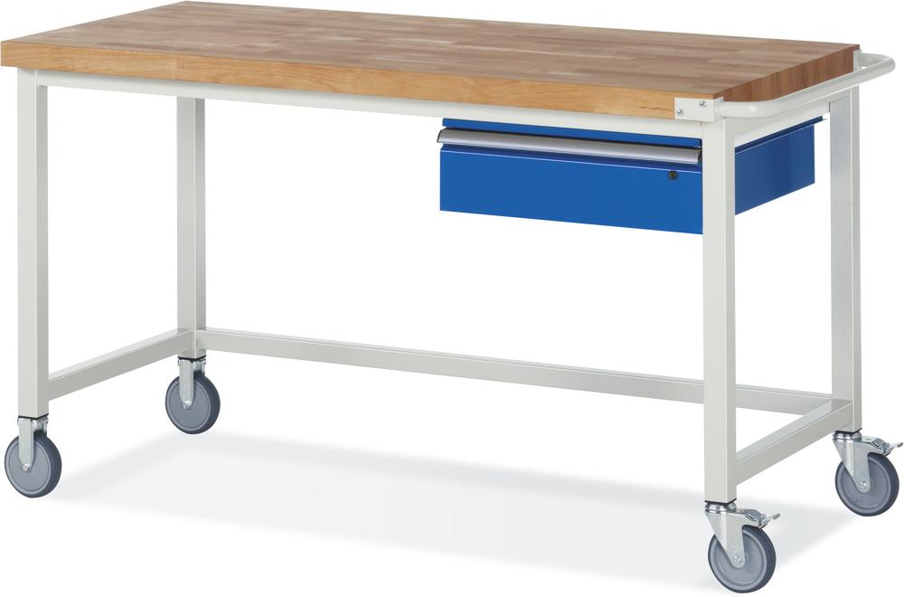Mobile Werkbänke - fahrbar - 1xSchublade 1x150 mm | 1500 | 1 Schub