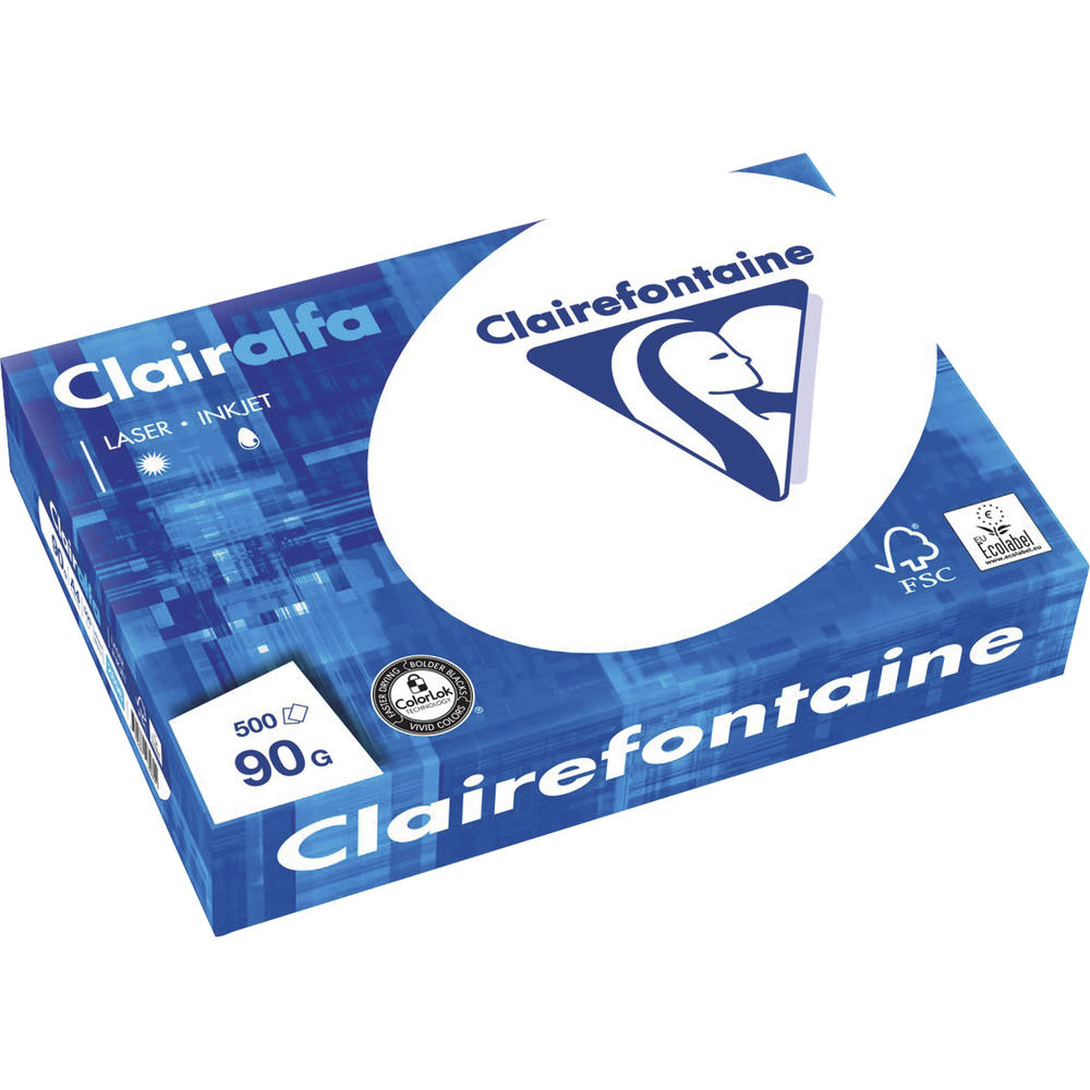 Clairefontaine Multifunktionspapier 2896C A4 90g