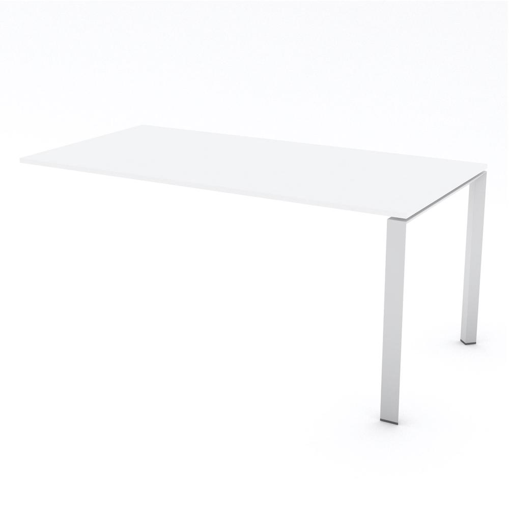 Anbau-Schreibtisch KOMBI MODUL | Weiß | 1600 | Anbau-Schreibtisch