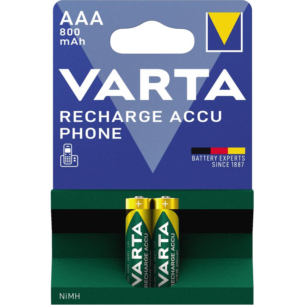Varta Akku Phone Accu 58398101402 AAA Micro T398