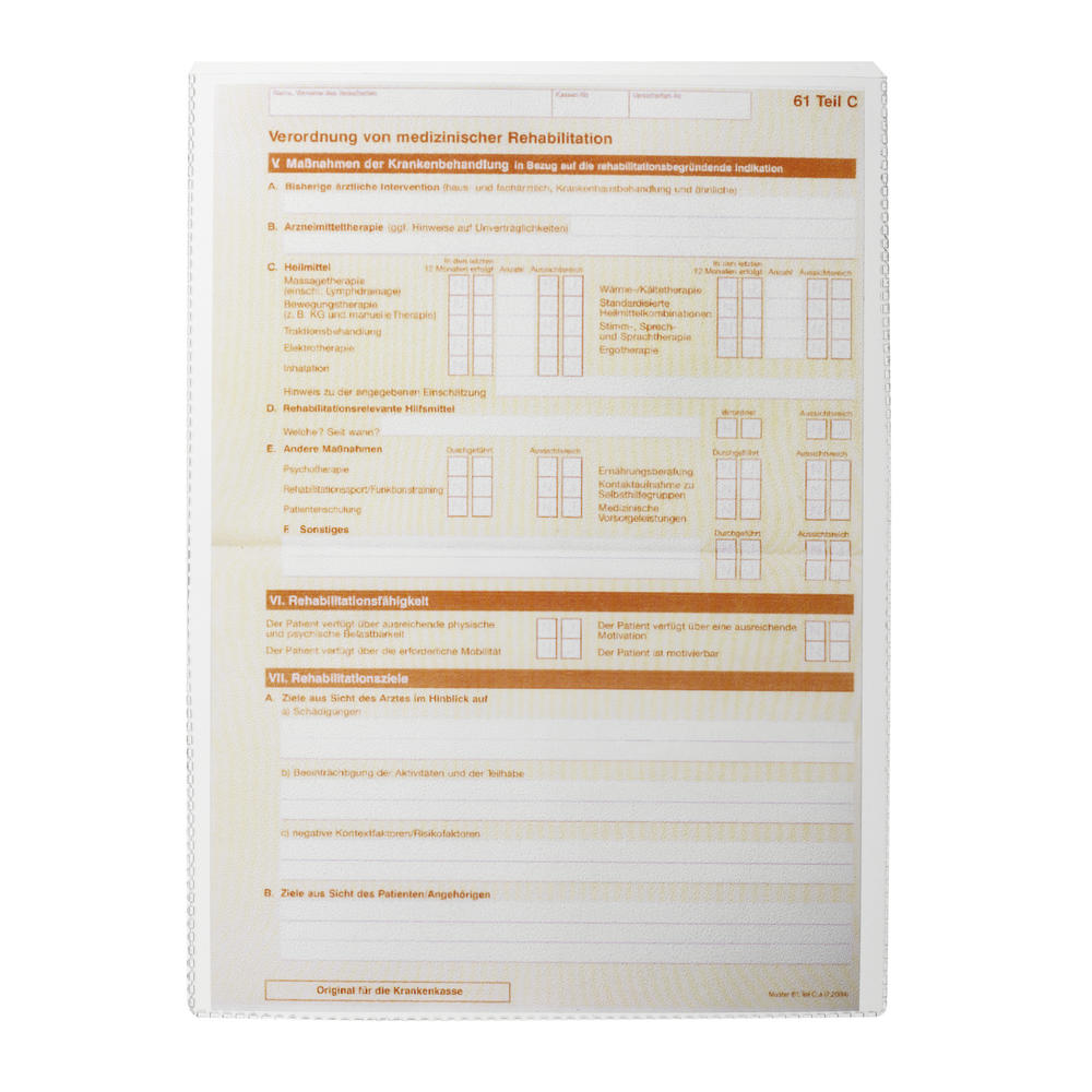 DURABLE Ausweishülle 213219 148x210mm Polypropylen