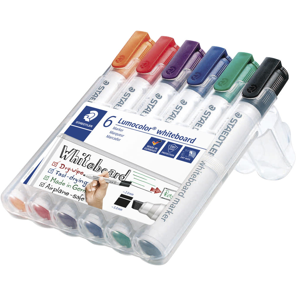 STAEDTLER Whiteboardmarker Lumocolor 351 B WP6 6