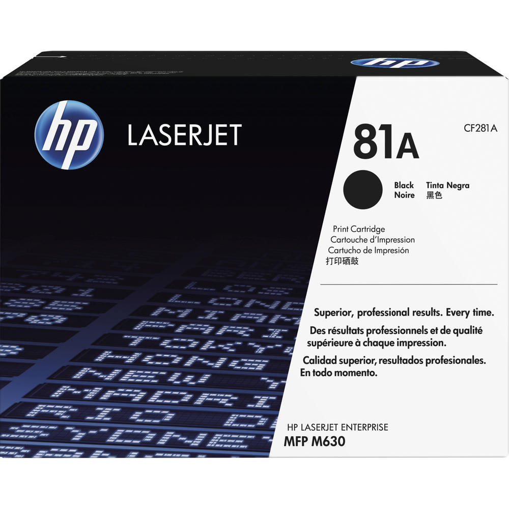 HP Toner CF281A 81A 10.500Seiten schwarz