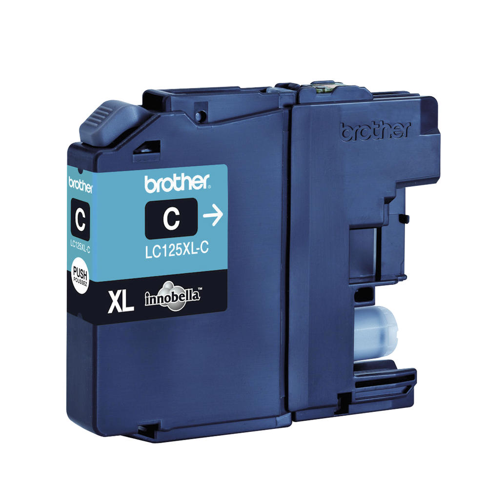 Brother Tintenpatrone LC125XLC 1.200Seiten cyan