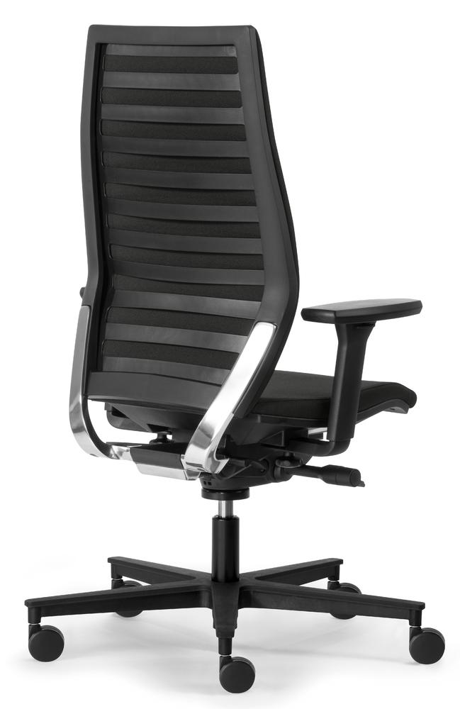 Bürostuhl Ergo-Balance 150 mit Armlehnen | Anthrazit