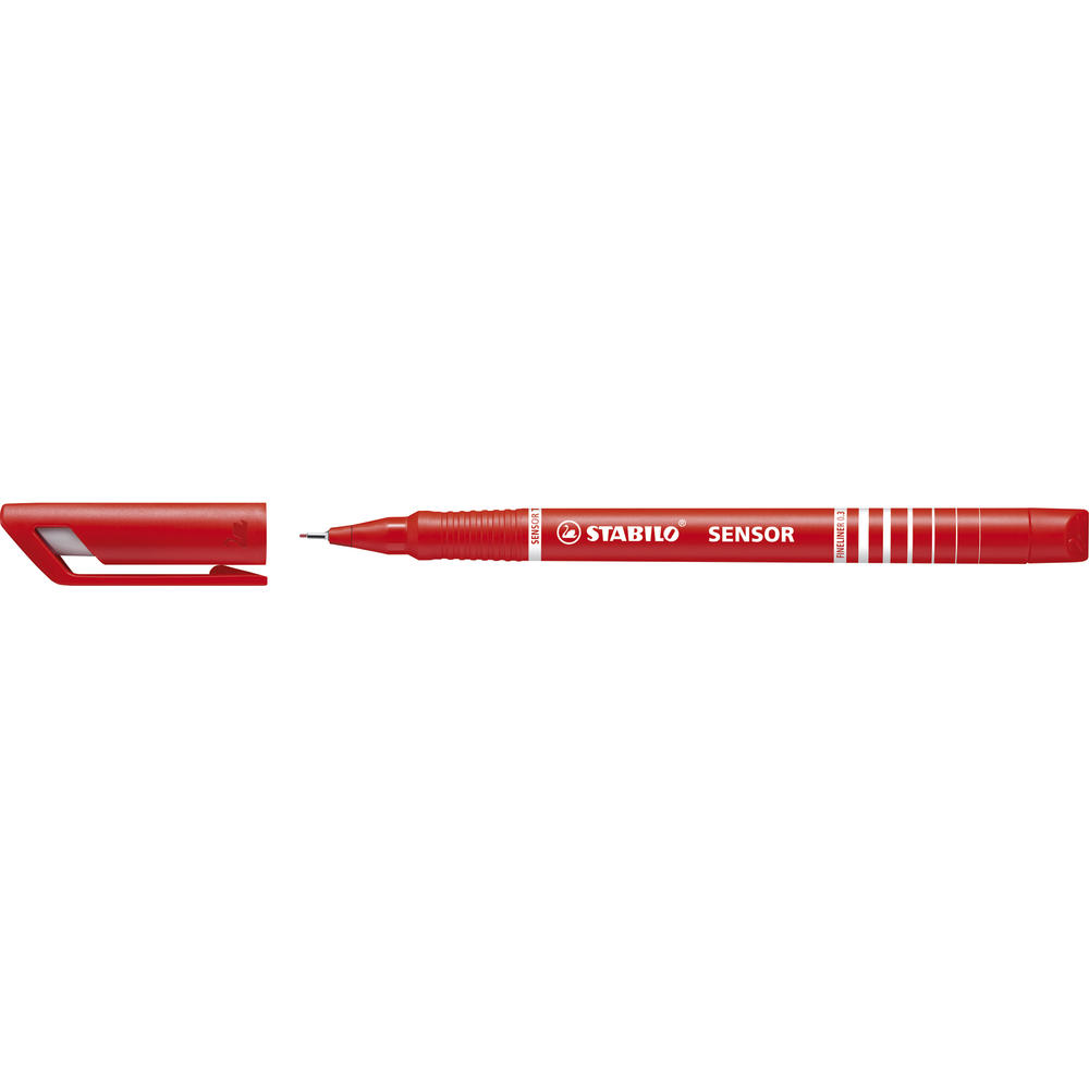 STABILO Fineliner SENSOR 189/40 0,3mm rot