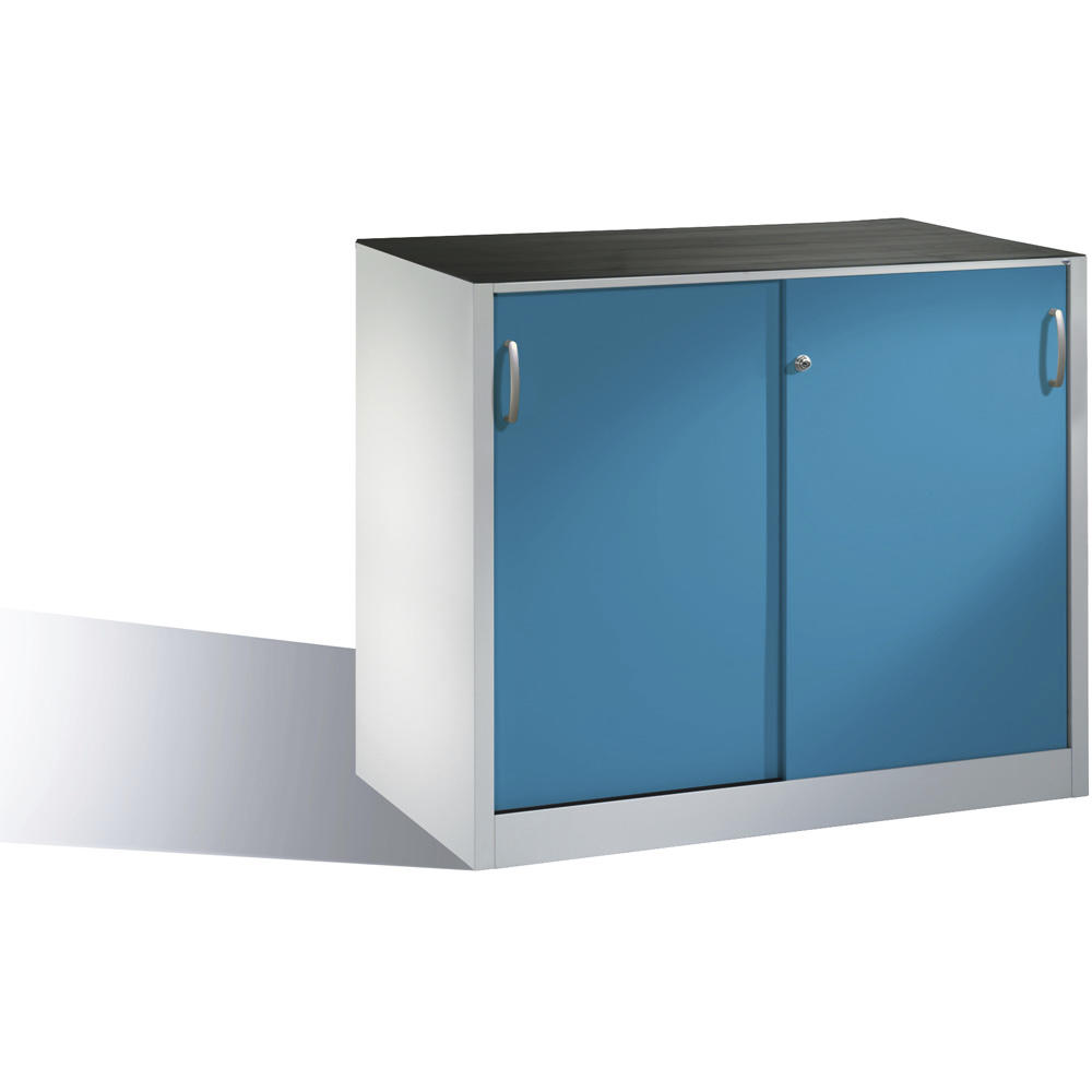 Beistellschrank SYSTEM SBT 100 | Lichtblau RAL 5012 | 1200 | 600