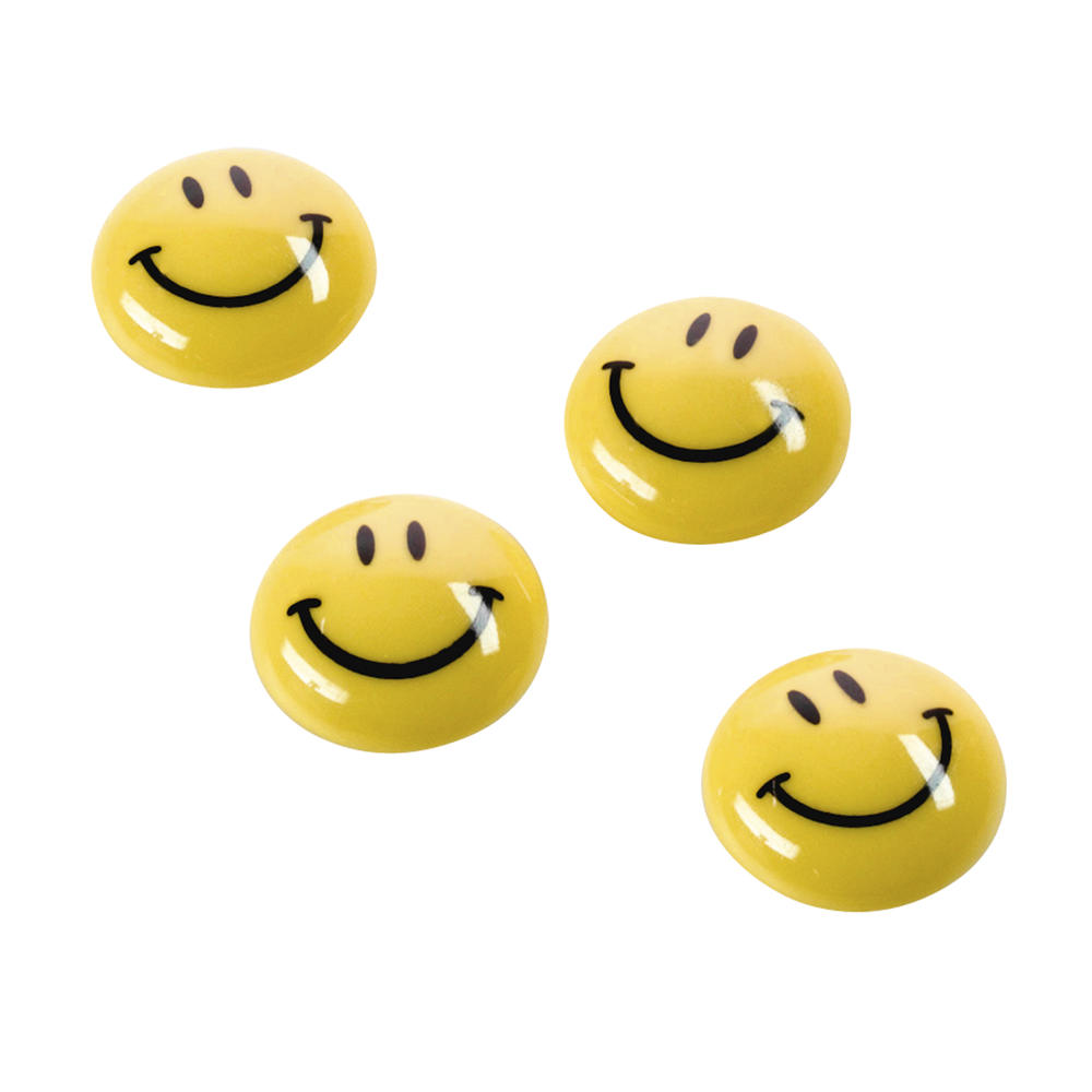 magnetoplan Magnet Smilies 16671 20mm gelb 8