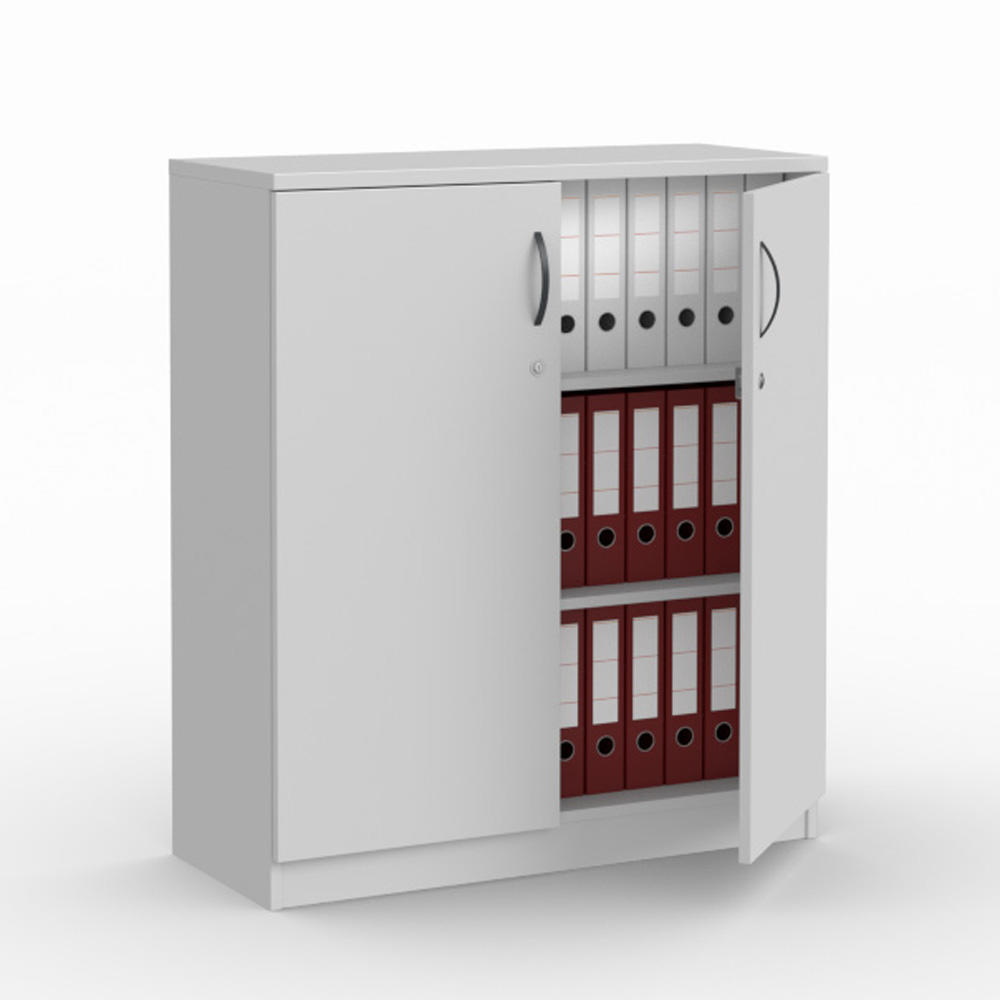Flügeltürenschrank MULTI MODUL | Lichtgrau | 1000 | 1145 mm (3 OH)