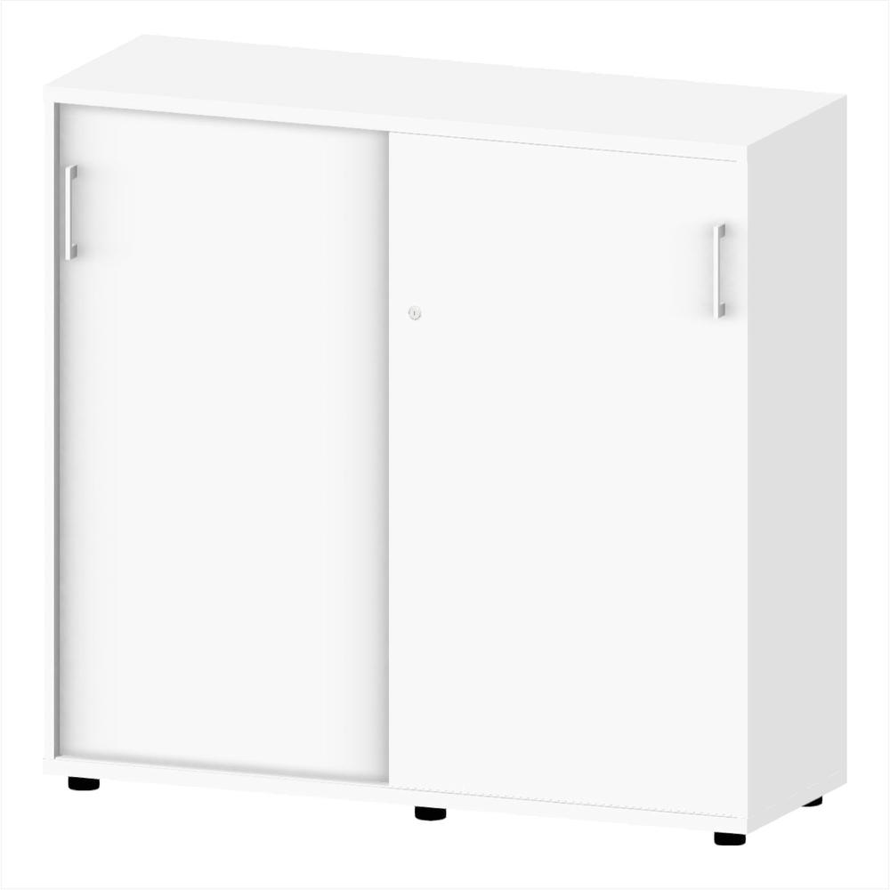 Schiebetürenschrank DELUXE | Weiß | 1200 | 1140 mm (3 OH)
