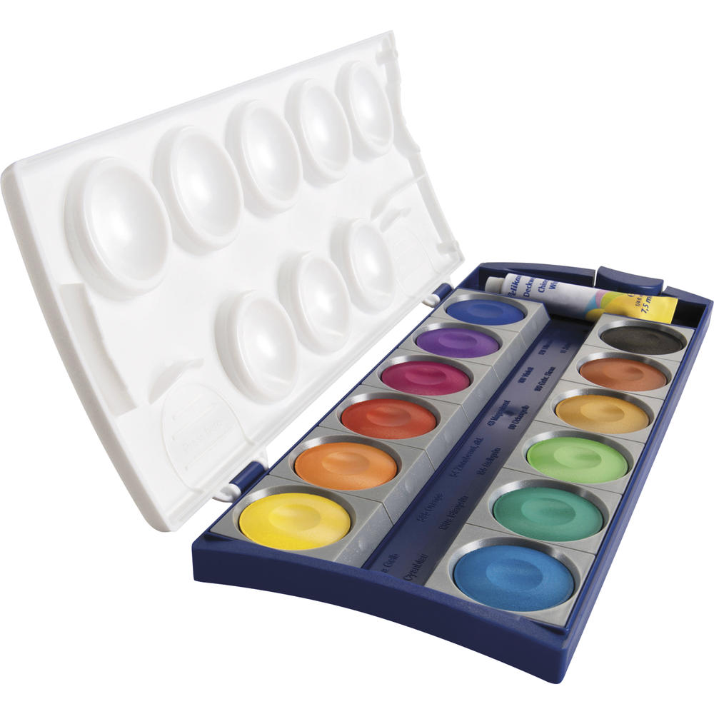Pelikan Deckfarbkasten 720250 12 Farben und