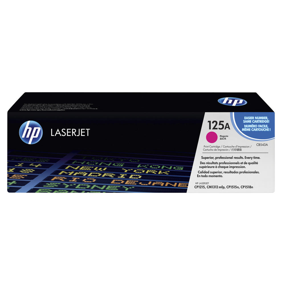 HP Toner CB543A 125A 1.400Seiten magenta
