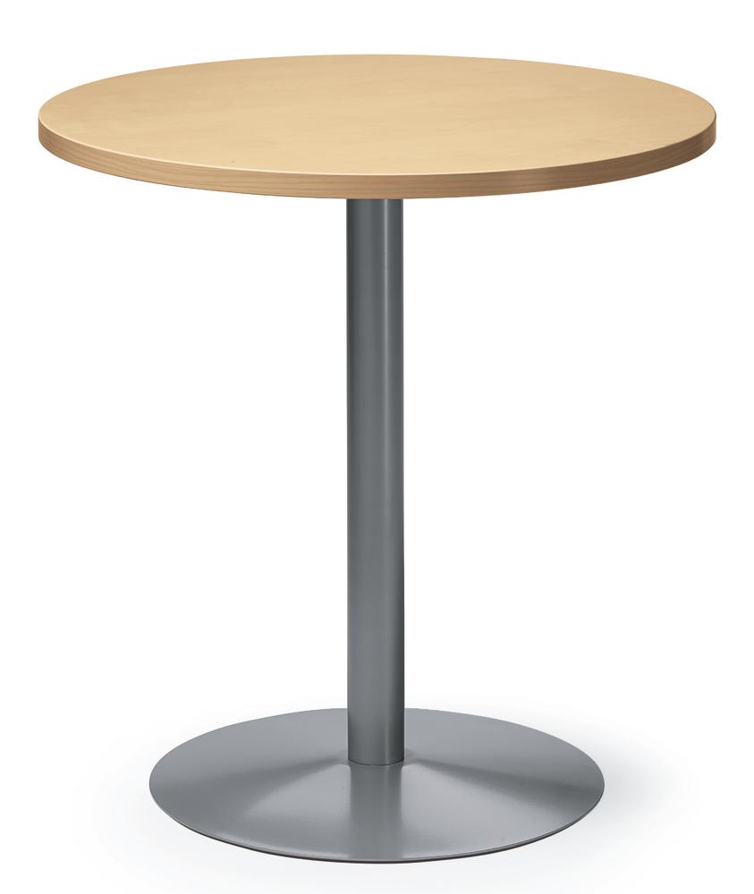Besprechungs- und Konferenztisch MODUL | Buchedekor | Alusilber RAL 9006 | 700