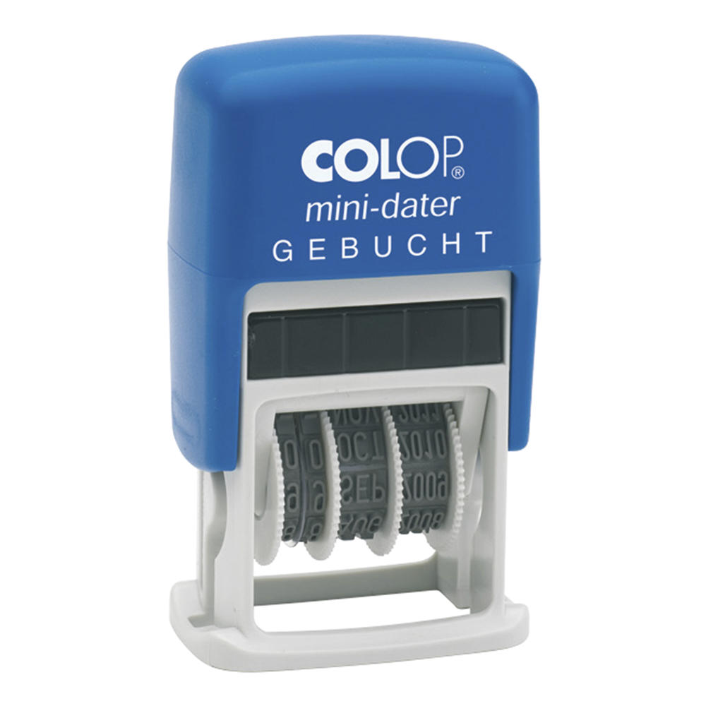 COLOP Datumstempel mini-dater GEBUCHT 160/L3
