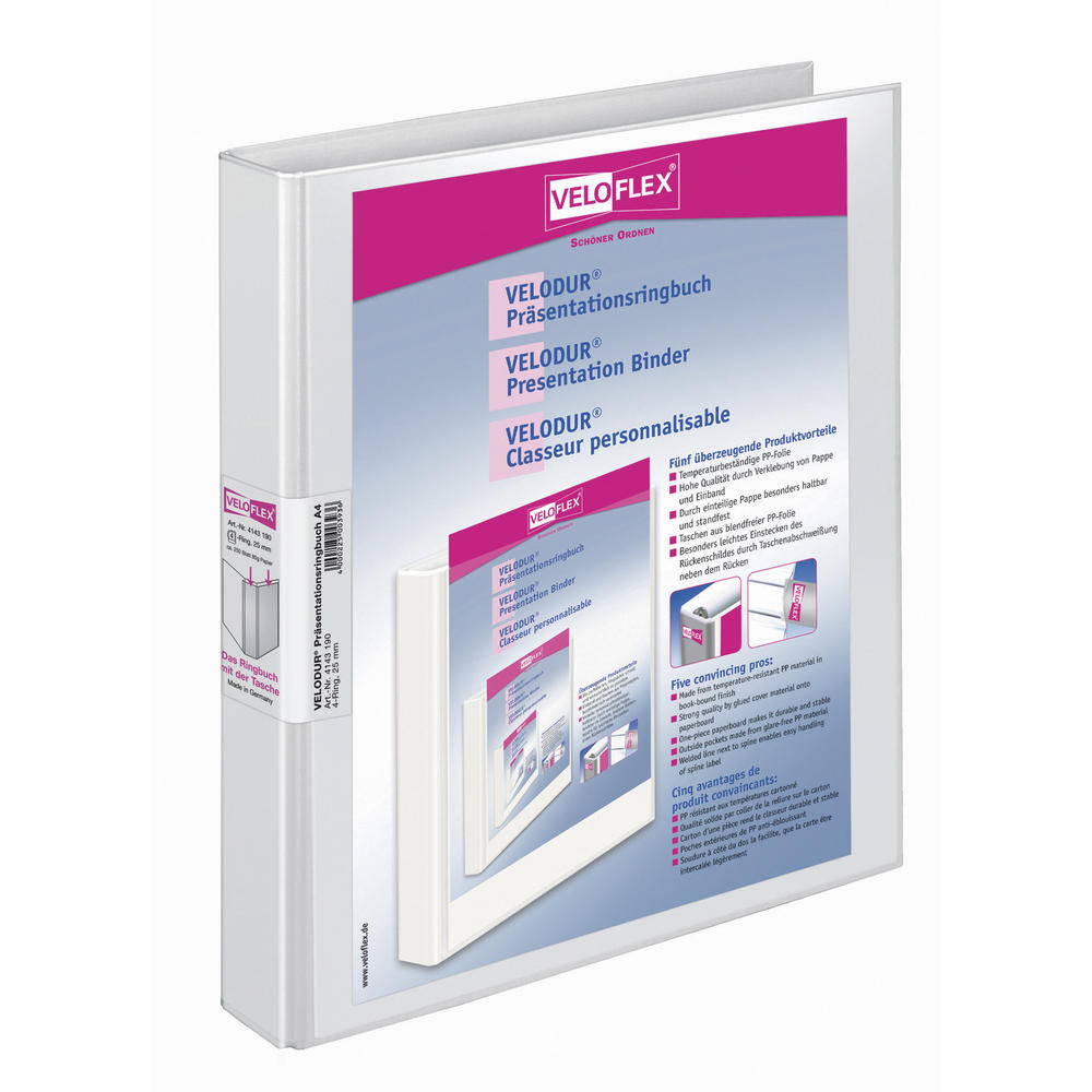 Veloflex Präsentationsringbuch VELODUR 4143190 RB