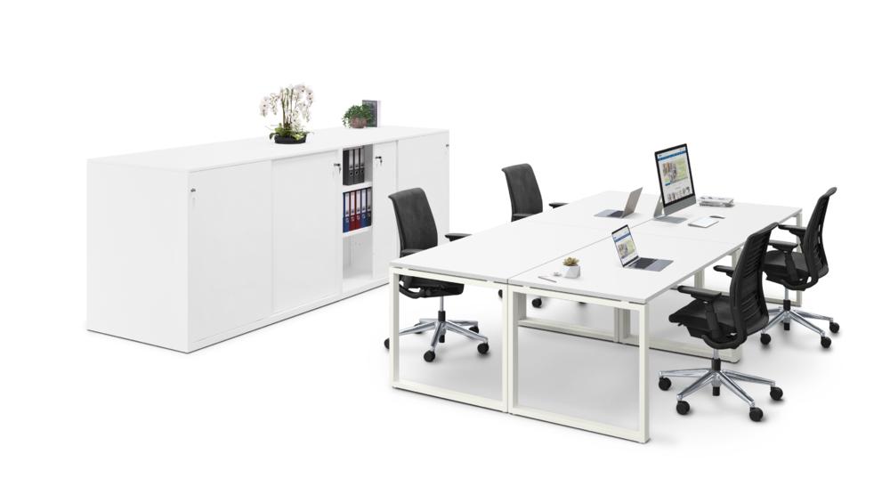 Tisch CELSUS | Weiß | 1400 | 700 | Weiß