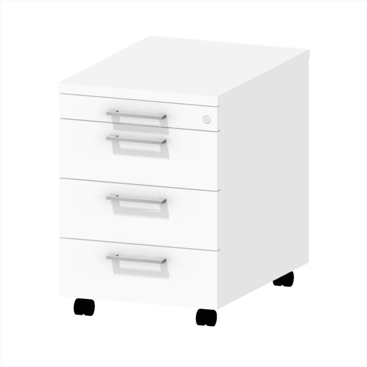 Rollcontainer DELUXE | Weiß | 600