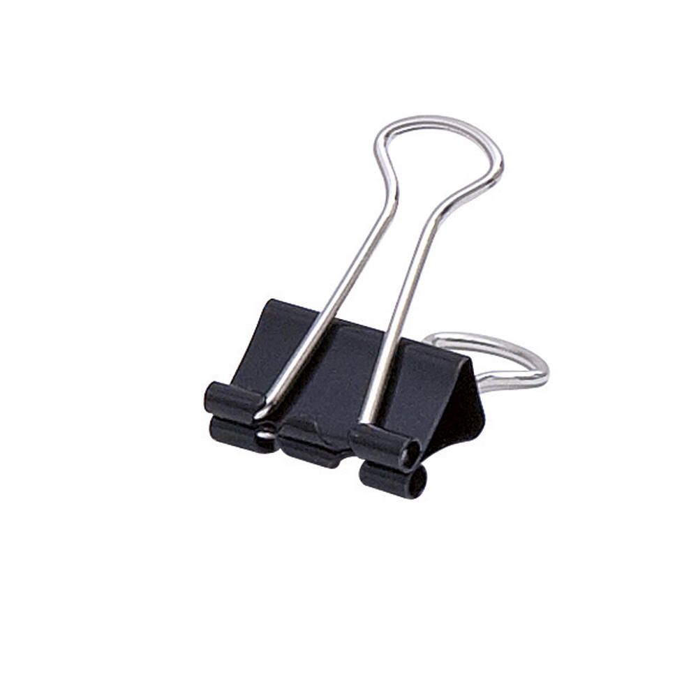 Soennecken Foldbackklemmer 1563 19x7mm schwarz 12