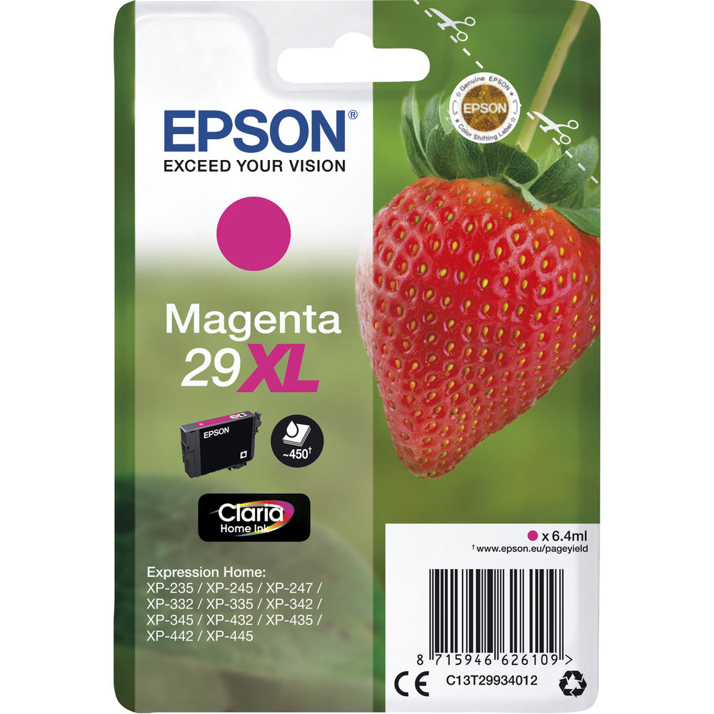 Epson Tintenpatrone C13T29934012 29XL 6,4ml