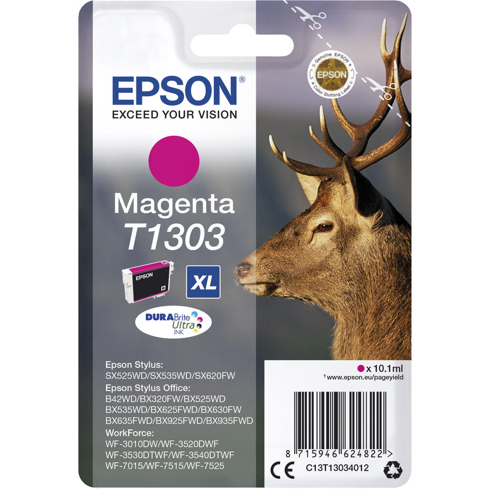 Epson Tintenpatrone C13T13034012 T1303 10,1ml