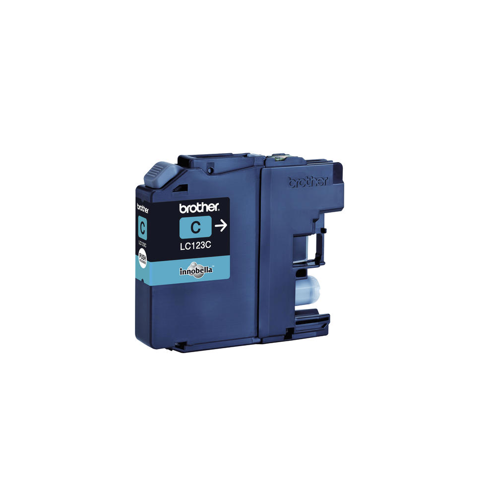 Brother Tintenpatrone LC123C 600Seiten cyan