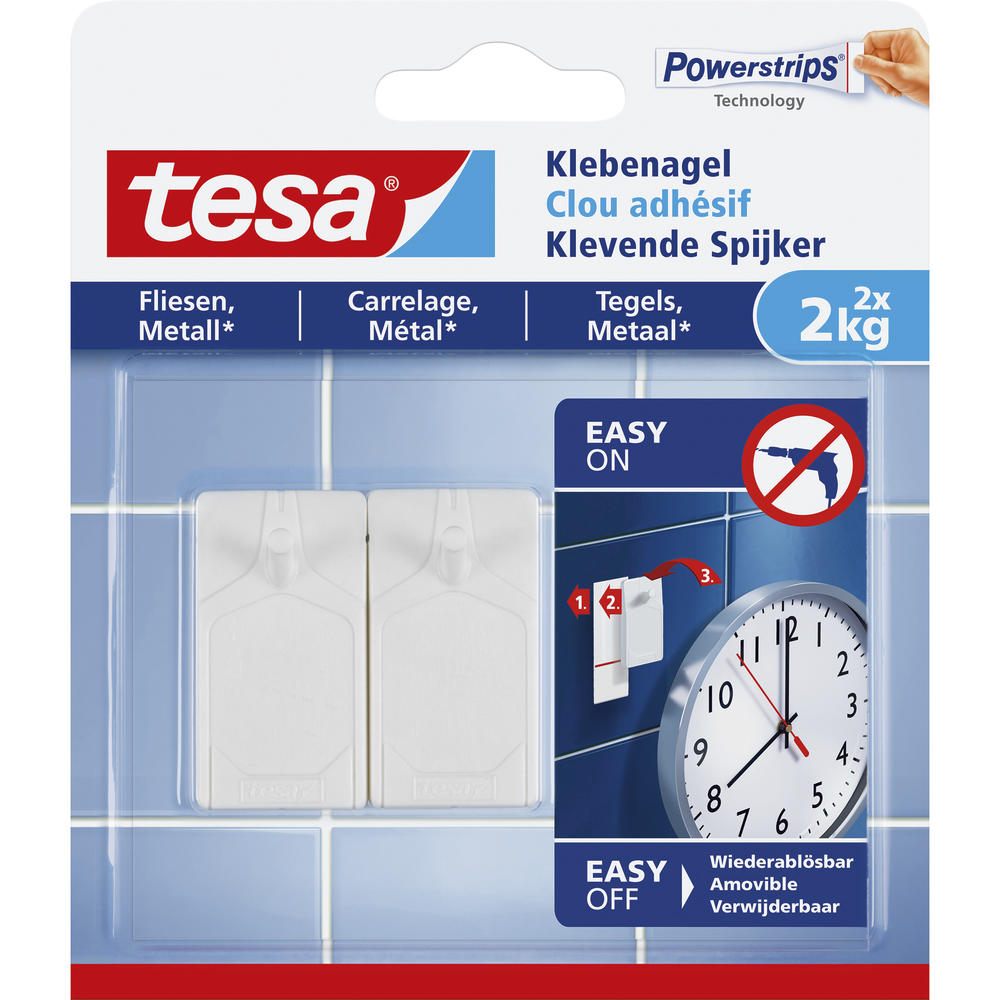 tesa Klebenagel 77762-00000 2kg 2 St./Pack.