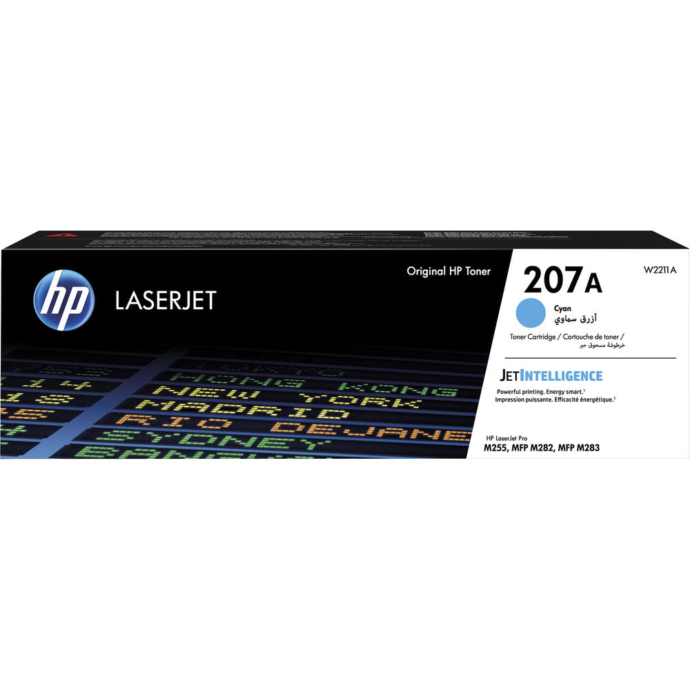 HP Toner W2211A 207A 1.250Seiten cyan