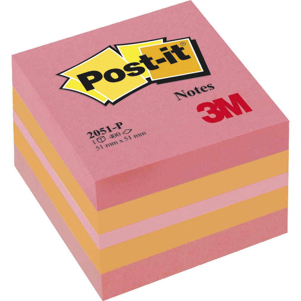 Post-it Haftnotizwürfel Mini 2051-P 51x40x51mm