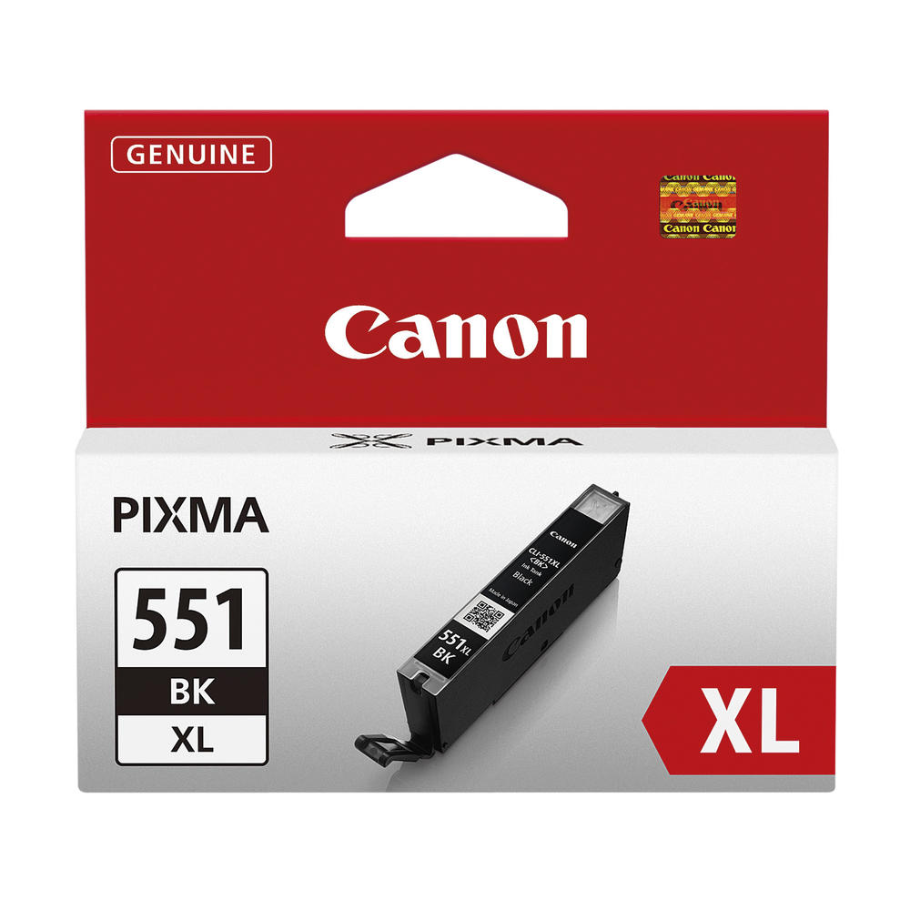 Canon Tintenpatrone 6443B001 CLI551XLBK 11ml