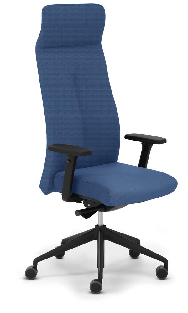 Bürostuhl ALTO DV - optional Armlehnen | Blau