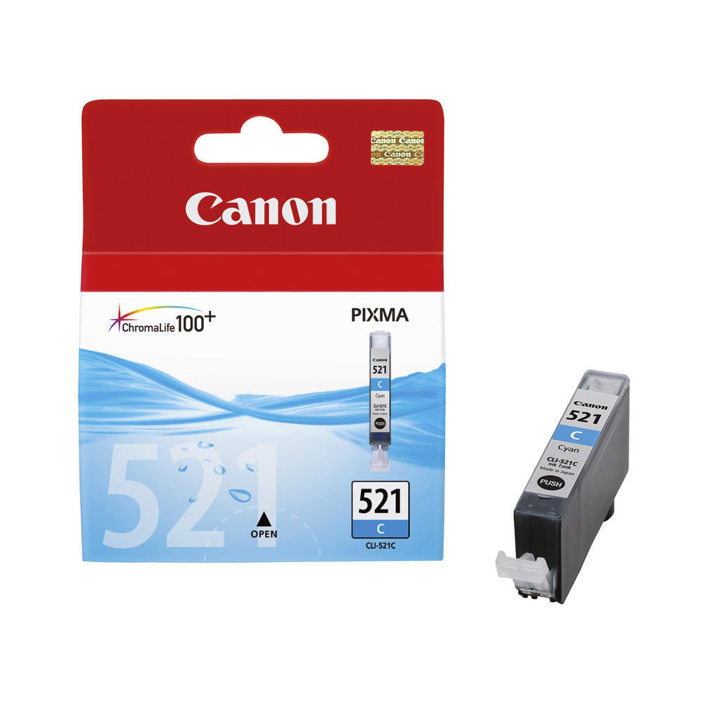 Canon Tintenpatrone 2934B001 CLI521C 9ml cyan