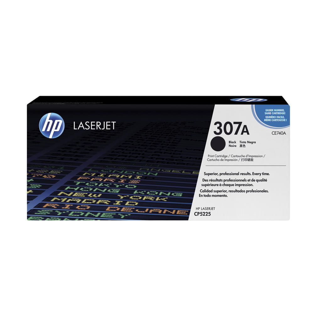 HP Toner CE740A 307A 7.000Seiten schwarz