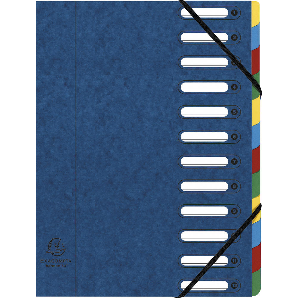 Exacompta Ordnungsmappe Harmonika 55122E DIN A4