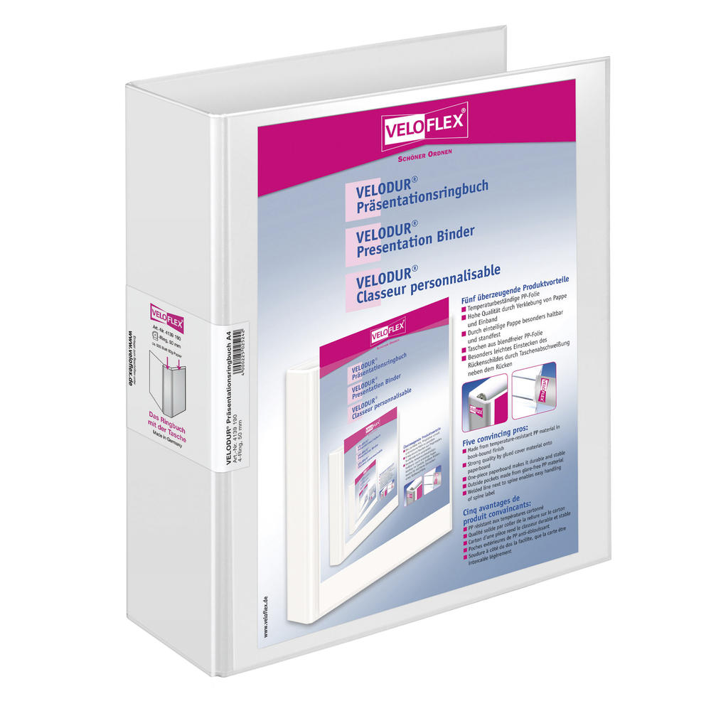 Veloflex Präsentationsringbuch VELODUR 4139190 RB