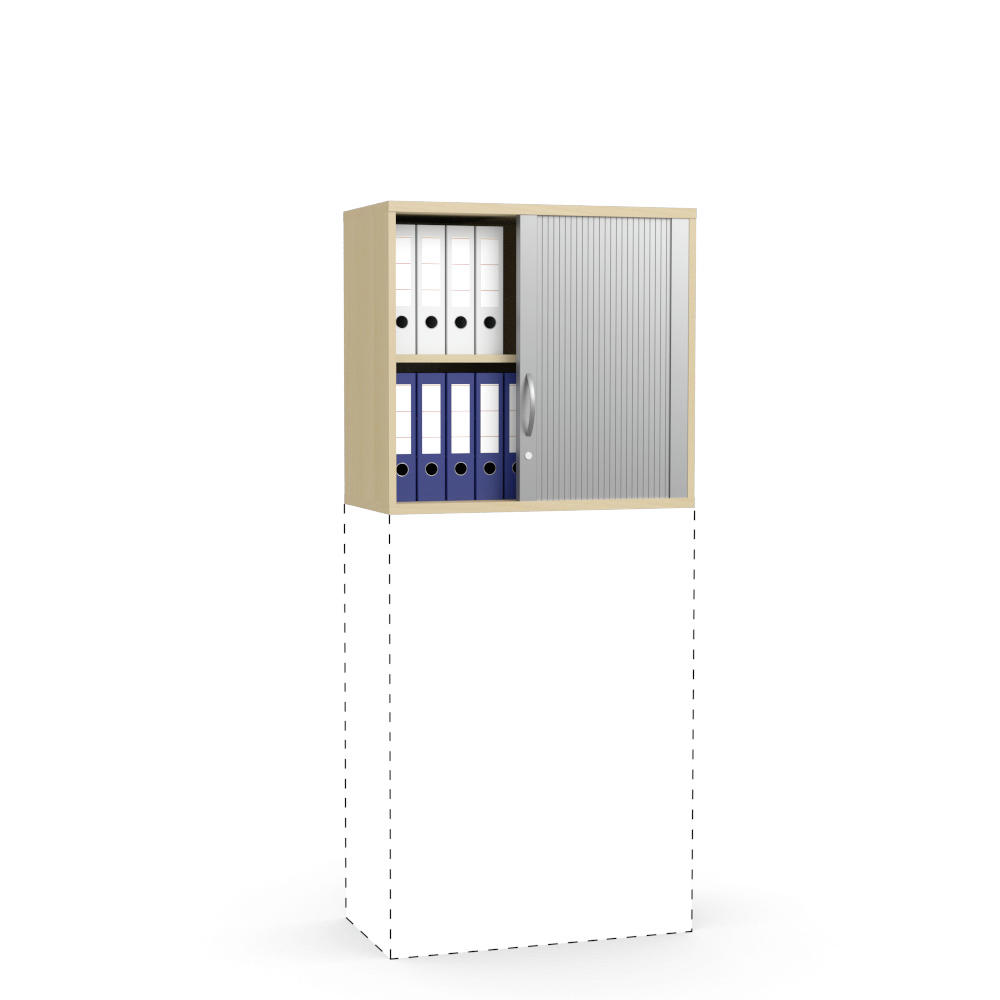 Rollladen-Aufsatzschrank PROFI MODUL | Buchedekor | 800