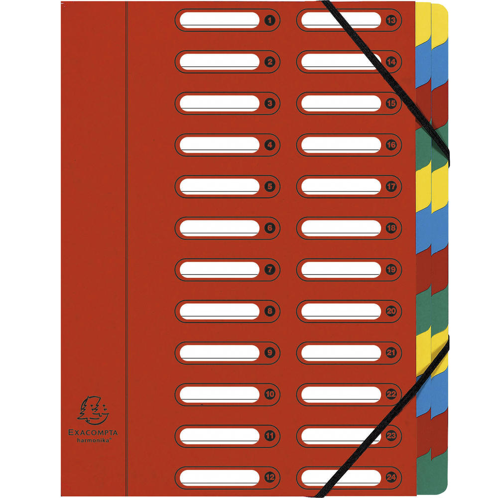 Exacompta Ordnungsmappe Harmonika 55245E DIN A4