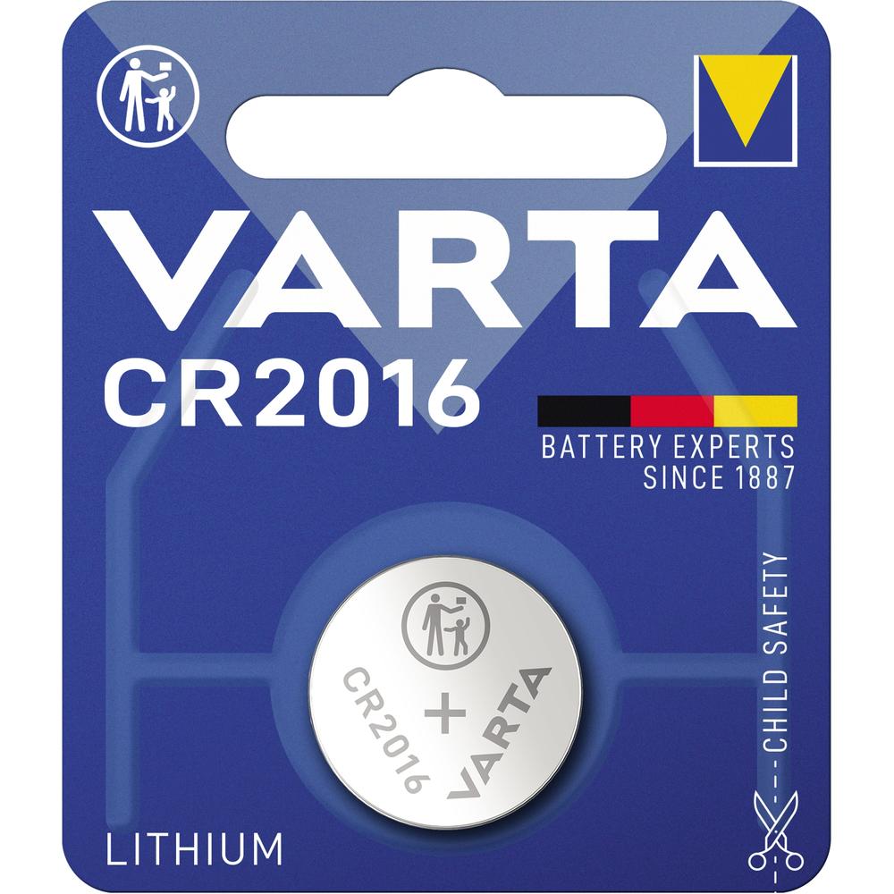 Varta Knopfzelle 06016101401 CR2016 3V 90mAh