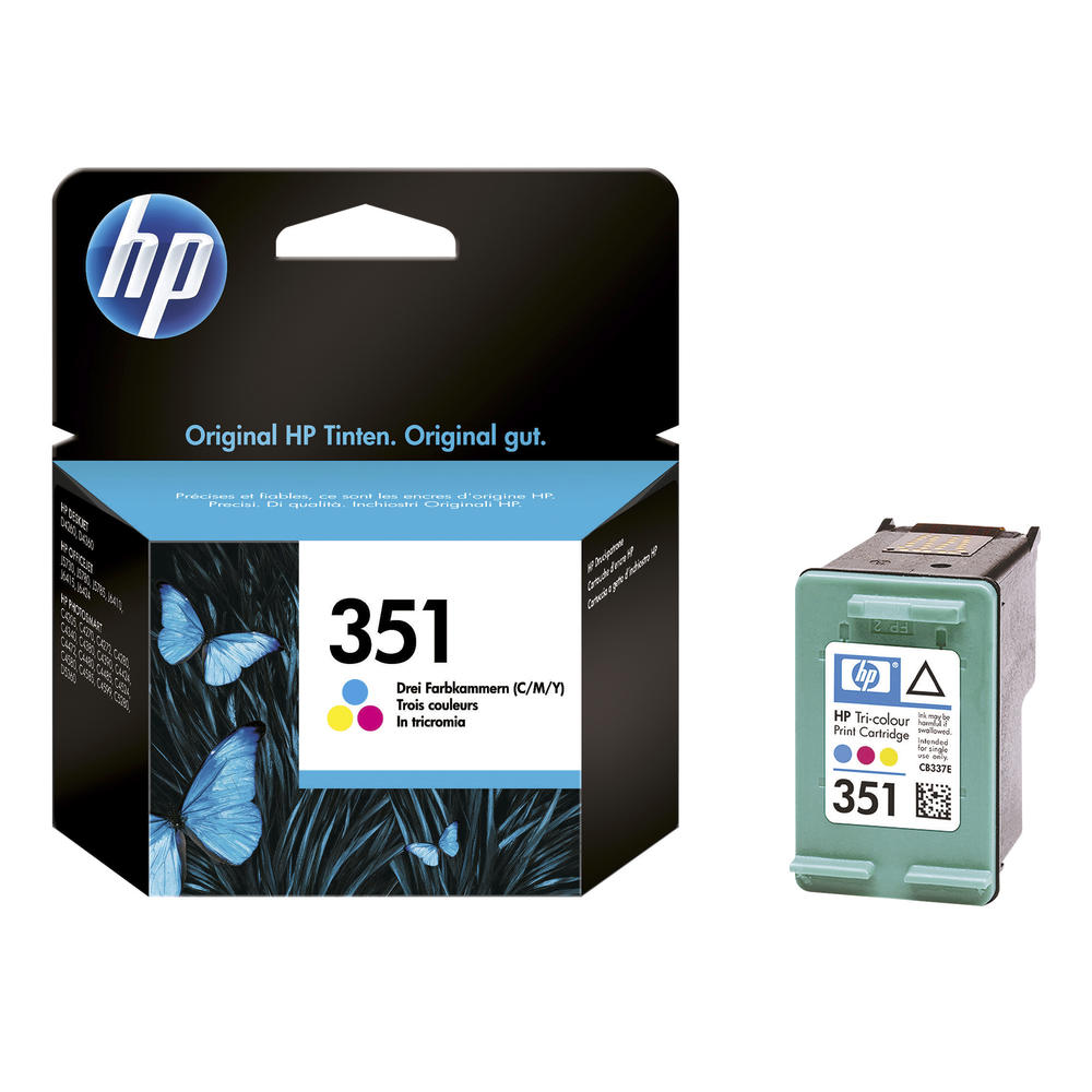 HP Tintenpatrone CB337EE 351 170Seiten 3,5ml c/m/y