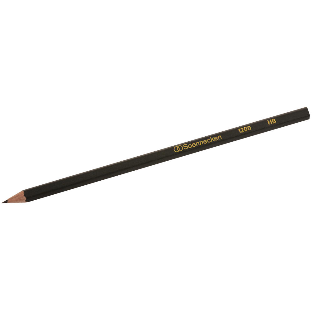 Soennecken Bleistift 1200 HB lackiert grau 12
