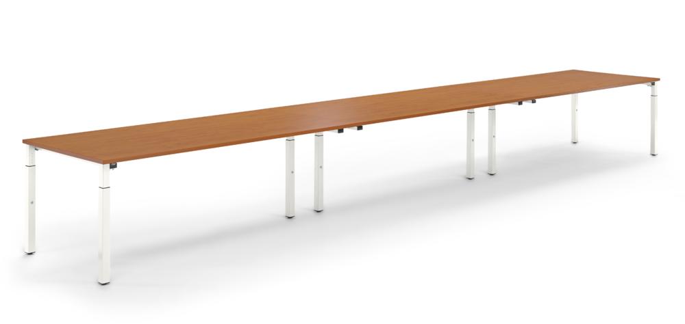 Konferenztisch System MODUL | Calvados | 6000 | 1000 | Weiß RAL 9016