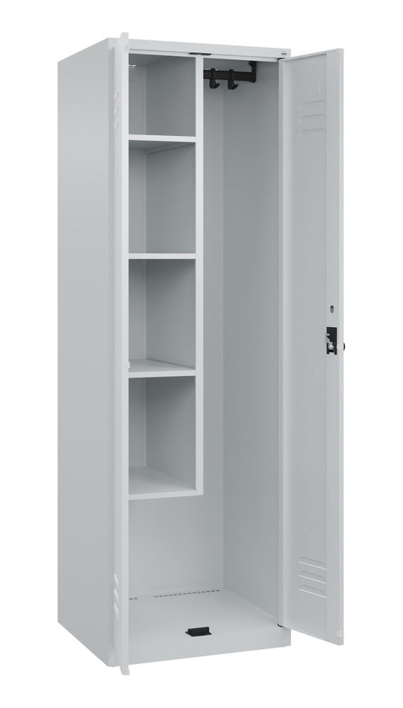 Putzmittelschrank, bodenstehend | Lichtgrau RAL 7035 | Bodenstehend | Lichtgrau RAL 7035 | 300