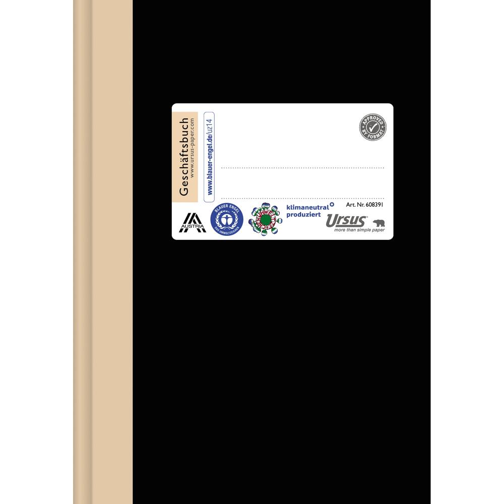 Ursus Geschäftsbuch 1510B96K 608391 DIN A6 96Blatt